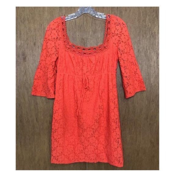 Laundry By Shelli Segal XS Floral Knit Dress - Picture 1 of 9